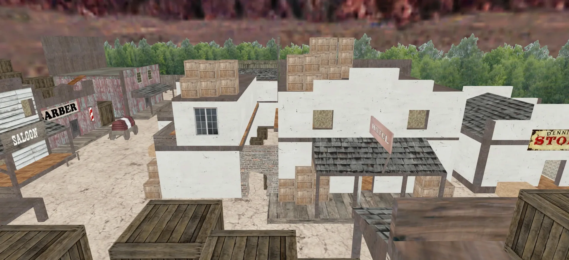 Скачать Карта de_westwood2019_v2 для Counter-Strike 1.6 - Скачать и Играть - Скриншот