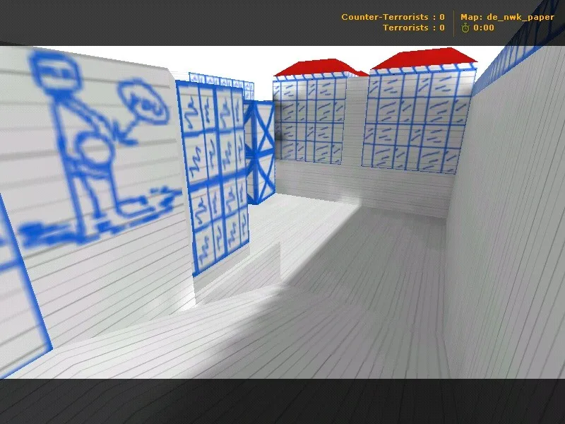 Скачать Карта de_nwk_paper для CS 1.6: Тактические возможности и оптимизация - Скриншот