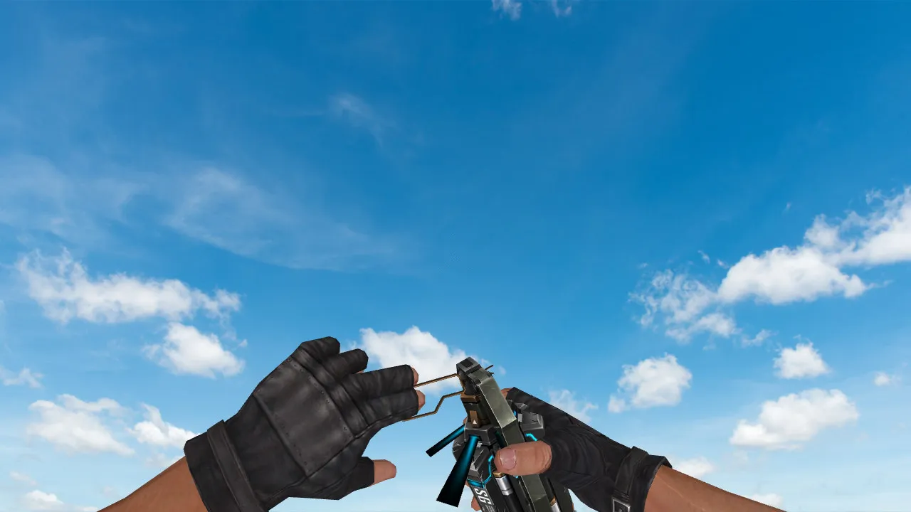 Скачать Chain Grenade v_, p_, w_ модель гранаты для CS 1.6 с качественным звуком и анимацией осмотра - Скриншот