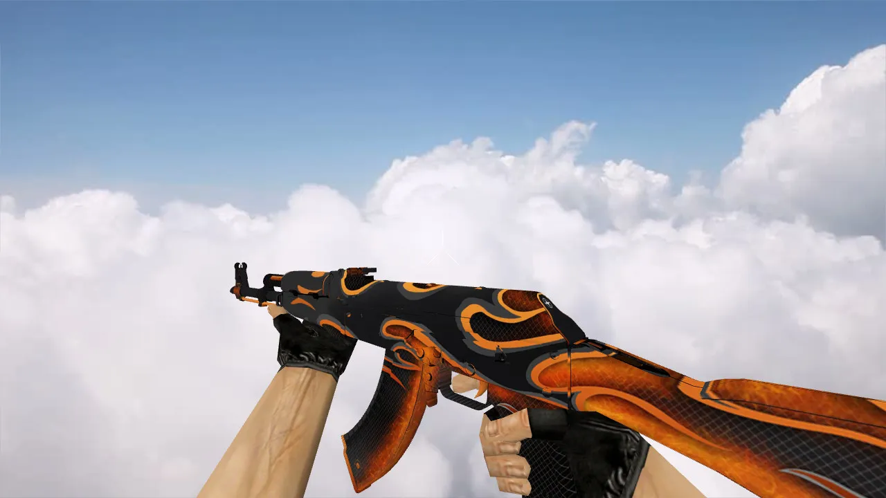 Скачать Модель АК-47 Dark Matter для CS 1.6 - Качество и Уникальность - Скриншот
