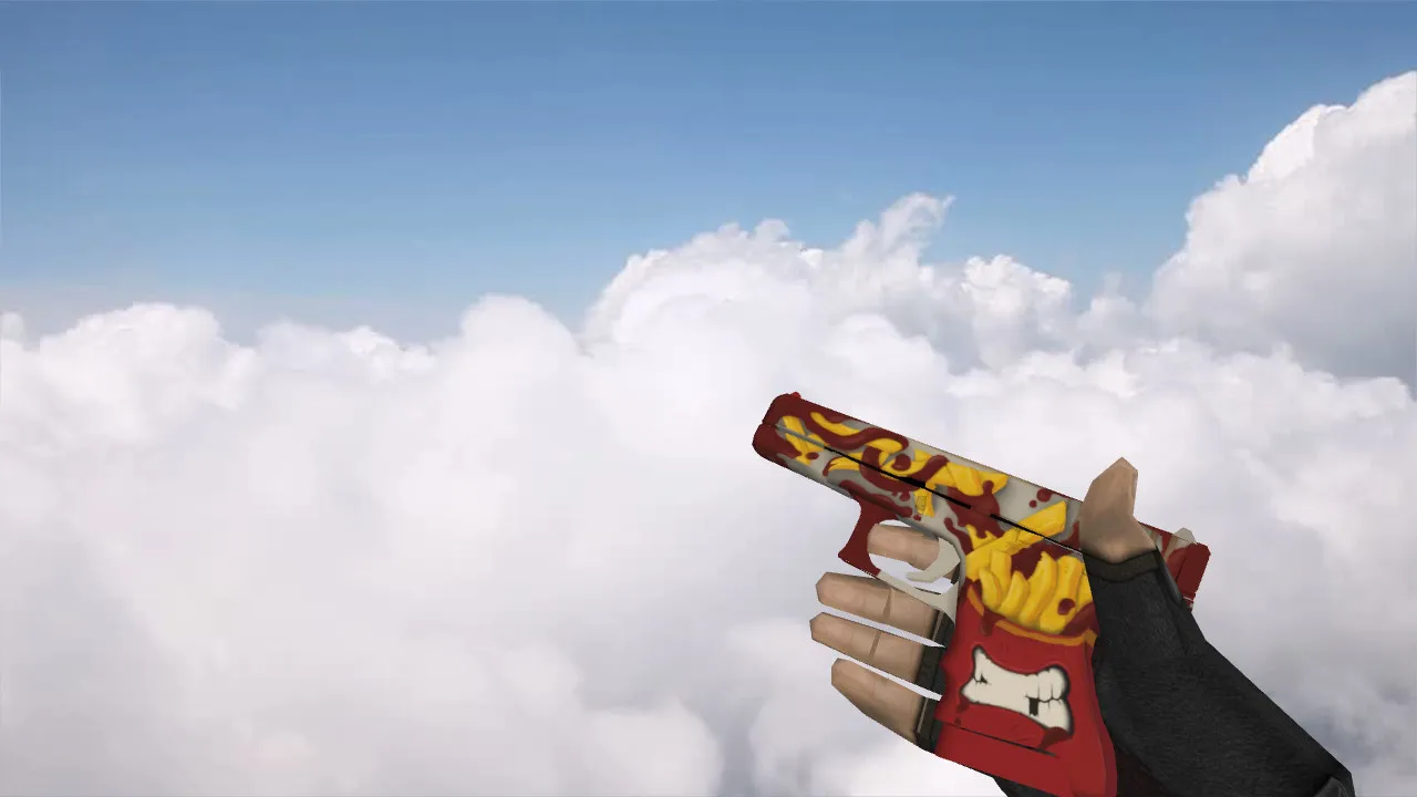 Скачать Модель «Glock Fries» для CS 1.6: Скачай и играй - Скриншот