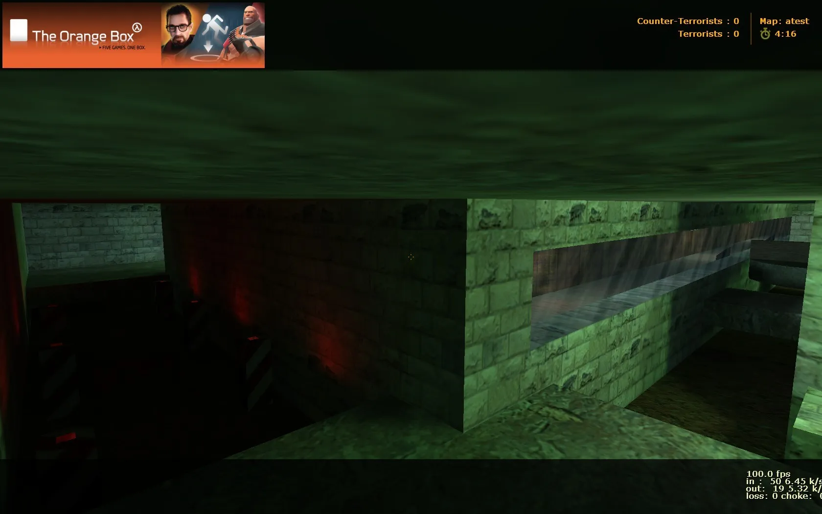 Скачать deathrun_ad_sewers для CS 1.6: карта для deathrun, точки ловушек, баланс сторон и боты (.nav) без лагов - Скриншот
