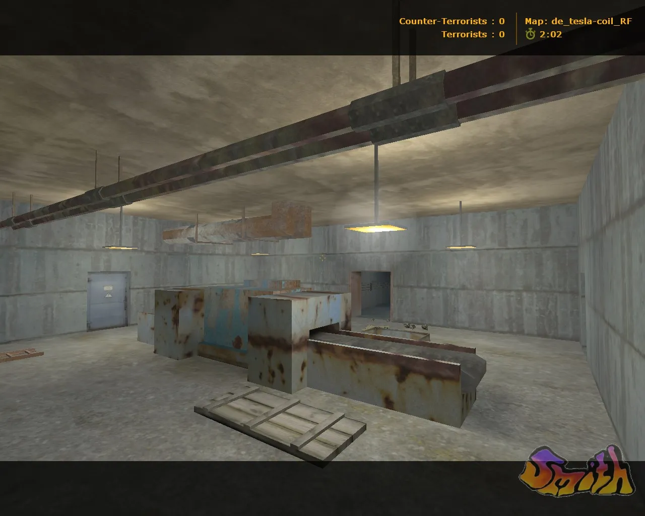 Скачать Карта de_tesla-coil_rf для Counter-Strike 1.6: тактика и оптимизация - Скриншот