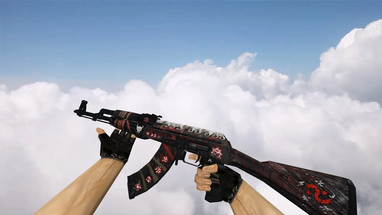 Скачать Модель AK-47 Demon Hunter для CS 1.6 – Погрузитесь в бой - Скриншот