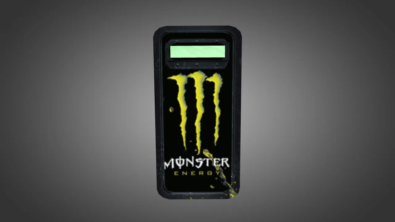 Скачать Модель «Monster Energy Shield» для CS 1.6: v_ / p_ / w_ файлы, звуки, анимация осмотра, текстуры 1024x1024 - Скриншот