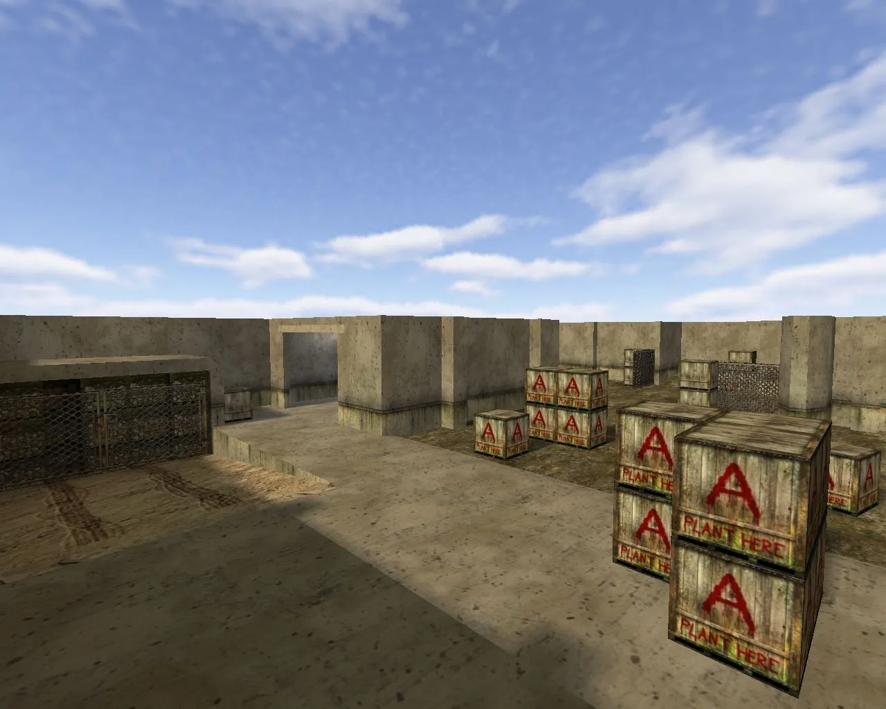 Карта de_antishock для CS 1.6: баланс сторон, точки под Т/КТ, .nav для ботов и оптимизация wpoly/epoly — скриншот 9