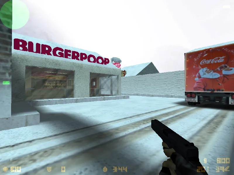 Скачать Карта de_xmas_burgerpoop для CS 1.6: подробный обзор и тактики - Скриншот
