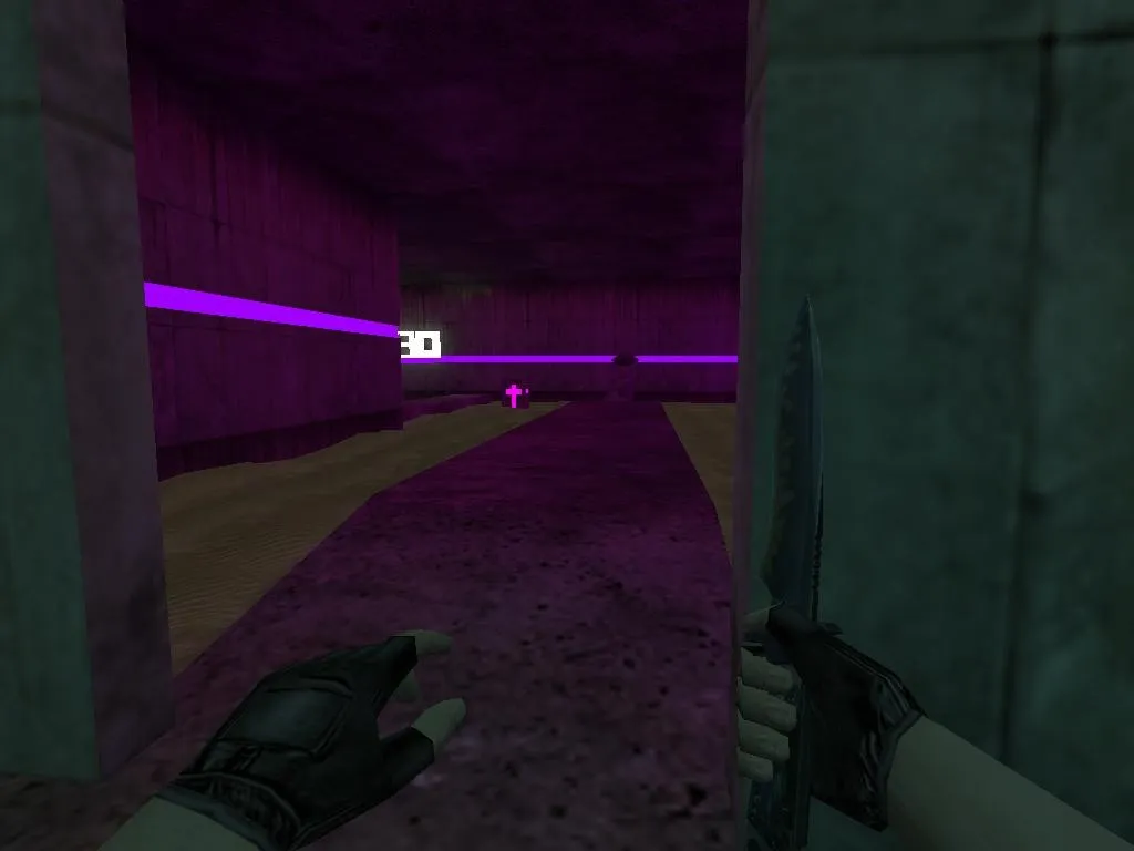 Скачать deathrun_chupa1337x для CS 1.6: карта deathrun, точки, тайминги и настройки под ботов - Скриншот