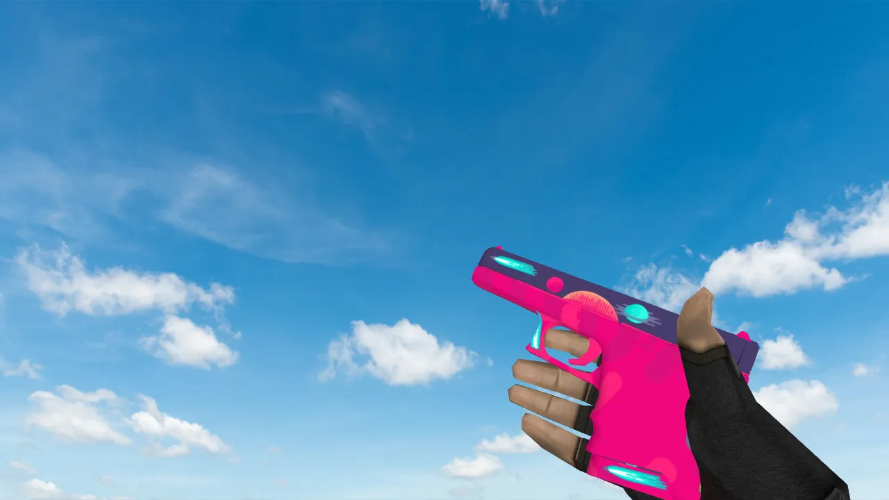 Скачать Модель Glock Space Storm для CS 1.6 – Погрузитесь в космическую атмосферу - Скриншот
