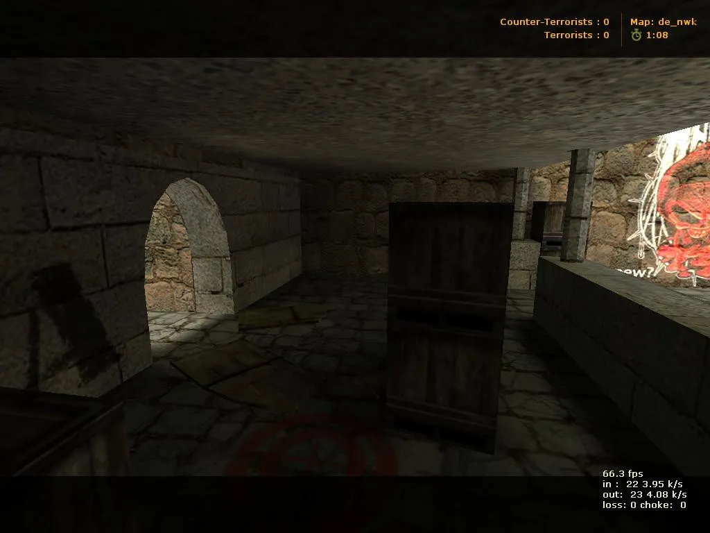 Скачать Карта de_nwk для CS 1.6: Тактика и Оптимизация - Скриншот