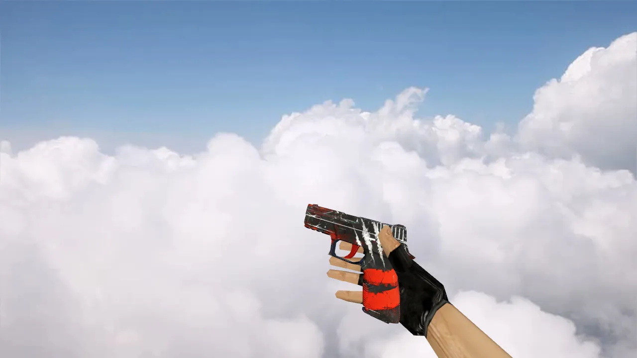 Скачать Модель P250 «Выживший» для CS 1.6 - улучшенное оружие - Скриншот