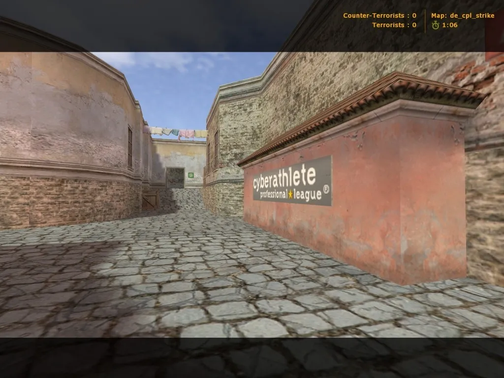 Скачать Карта de_cpl_strike для CS 1.6: точки, заходы за Т и КТ, .nav для ботов и оптимизация wpoly/epoly - Скриншот