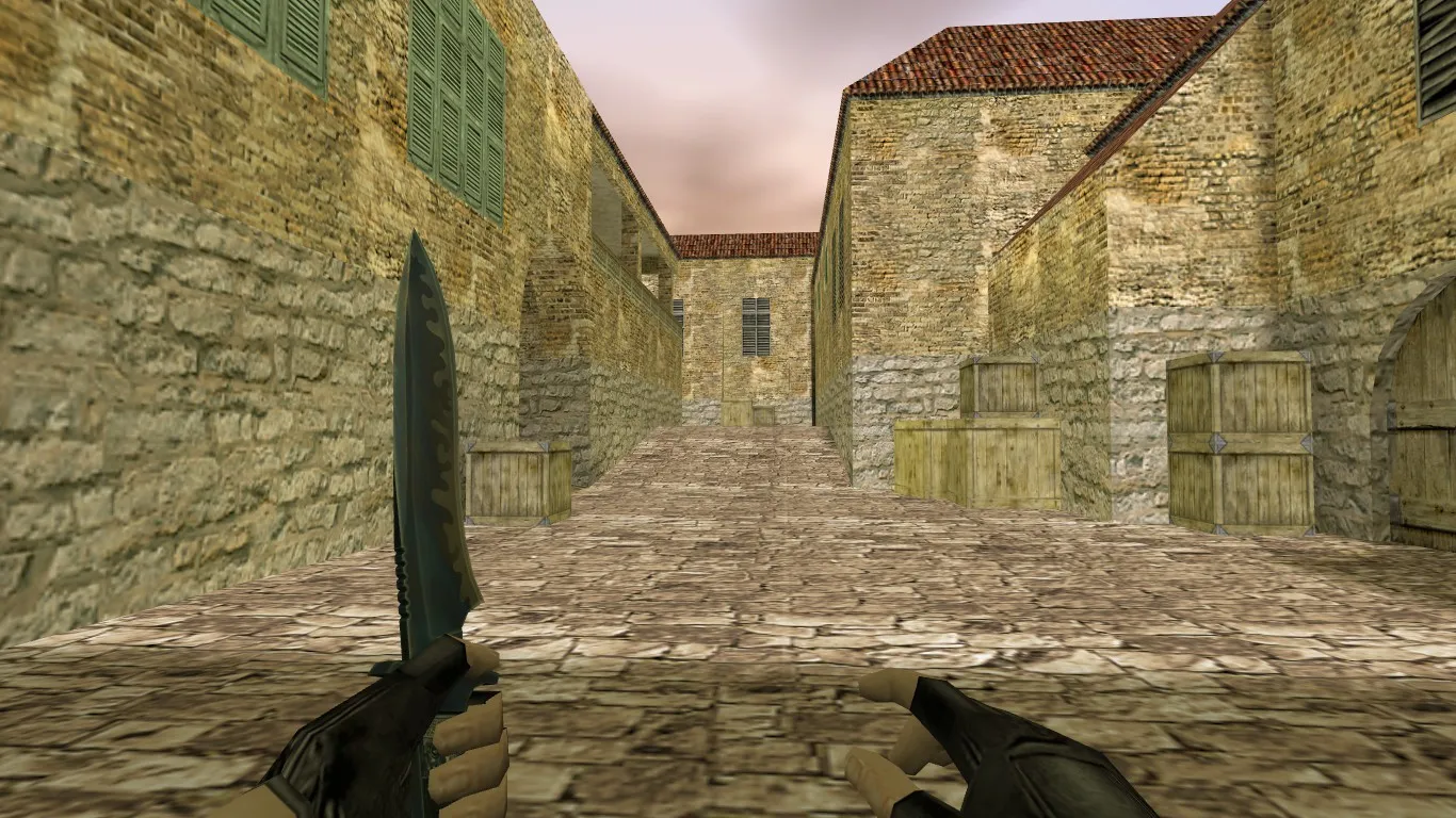 Скачать Карта de_inferno_2x2_2 для CS 1.6 - Тактика и особенности - Скриншот