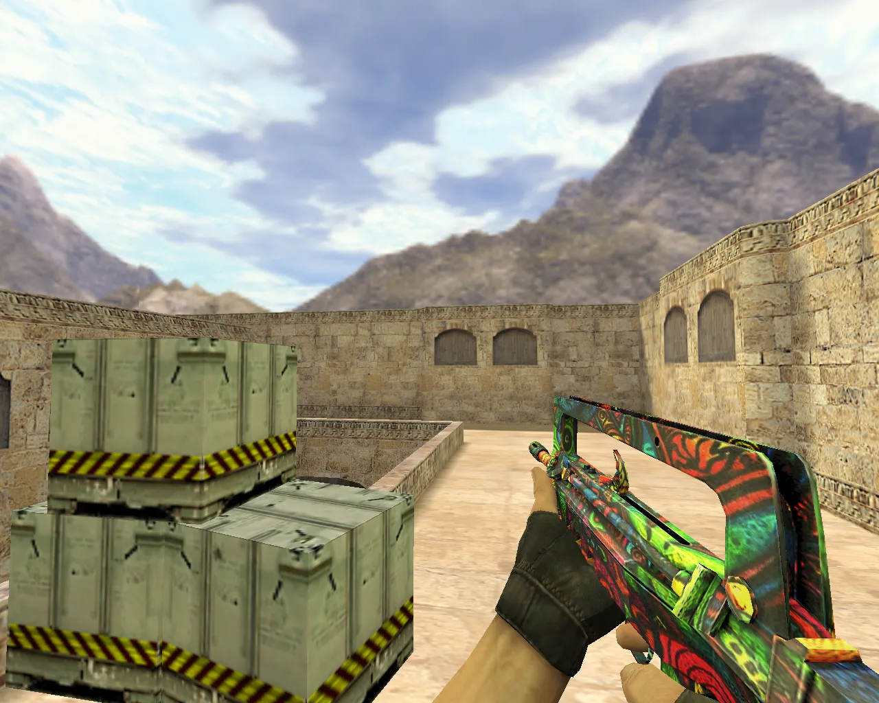 Скачать Модель «Famas Псих» для CS 1.6 - качество и уникальность - Скриншот