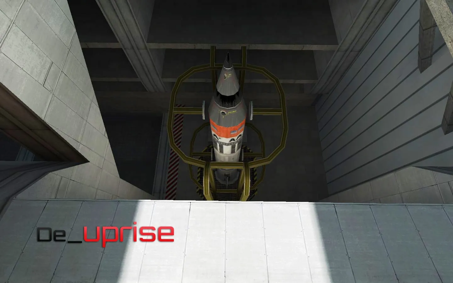 Скачать Карта de_uprise для Counter-Strike 1.6: Тактические преимущества и особенности - Скриншот