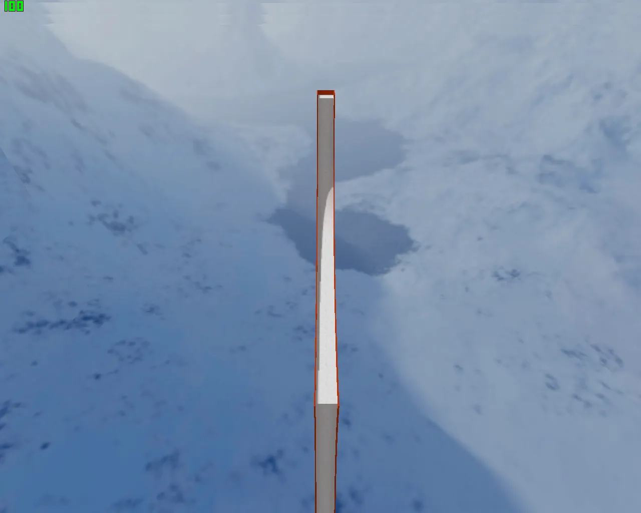 Скачать Карта «35hp_ski_jump» для CS 1.6: прыжки на ножах, точки, навигация ботов, оптимизация - Скриншот