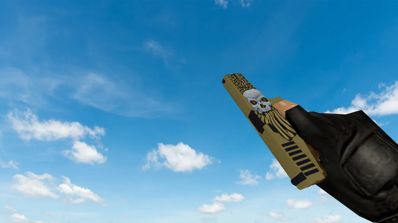 Скачать Модель Glock «Йорик» для CS 1.6 – Уникальный стиль игры - Скриншот
