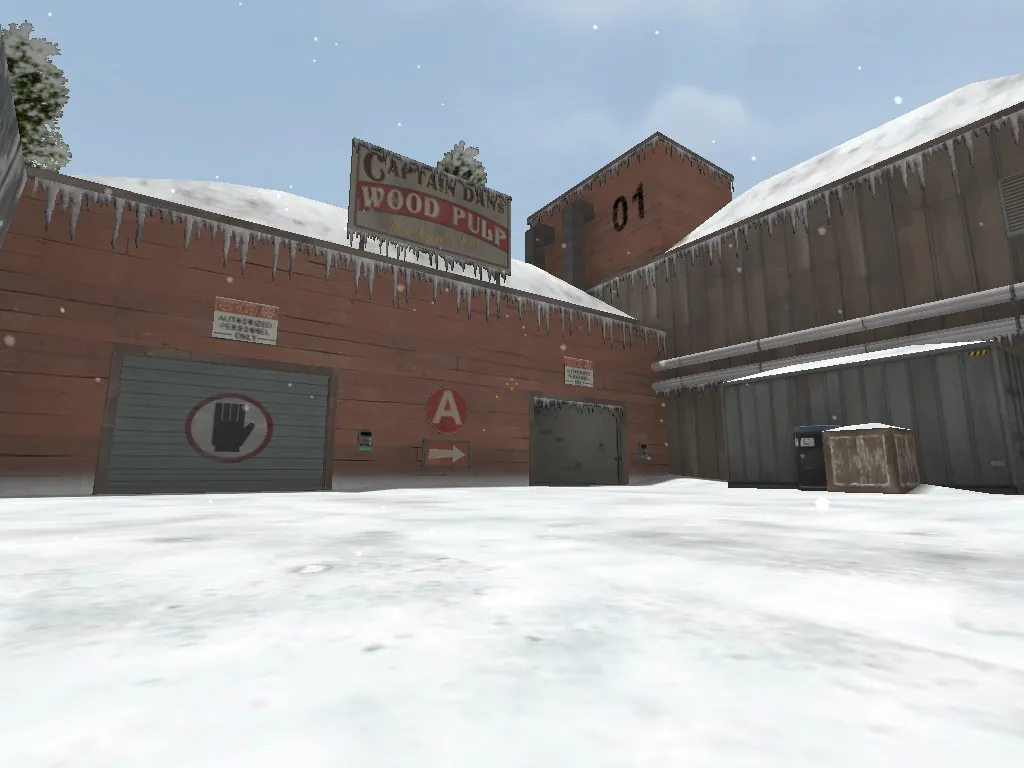 Скачать Карта de_icicle для CS 1.6 - Тактики и особенности - Скриншот