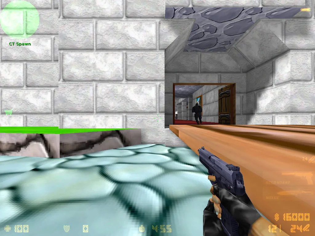 Скачать Карта de_mario_castle_kart для Counter-Strike 1.6: обзор, тактики и особенности - Скриншот