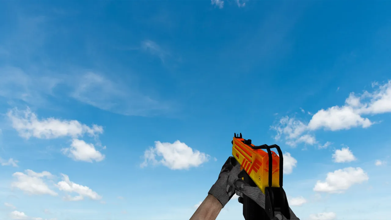 Скачать Модель MAC-11 Sunset Wings для CS 1.6 – качественные текстуры и анимации - Скриншот