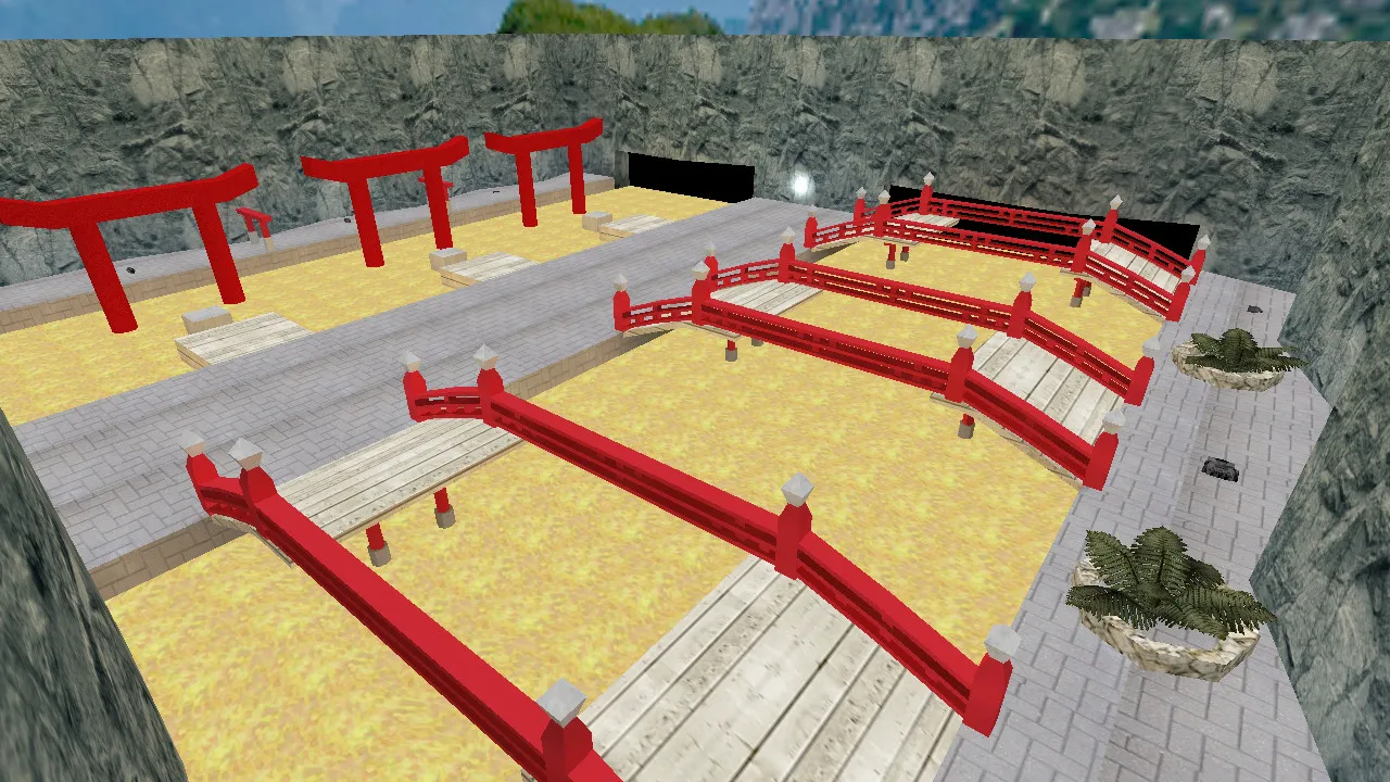 Скачать deathrun_honshu_journey_b1 для CS 1.6: карта Deathrun, точки, маршруты и настройка под сервер - Скриншот