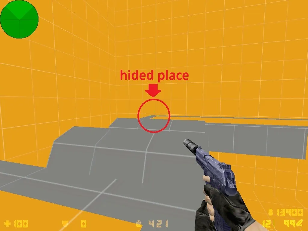deathrun_point для CS 1.6: карта deathrun, точки, ловушки и .nav для ботов — скриншот 6