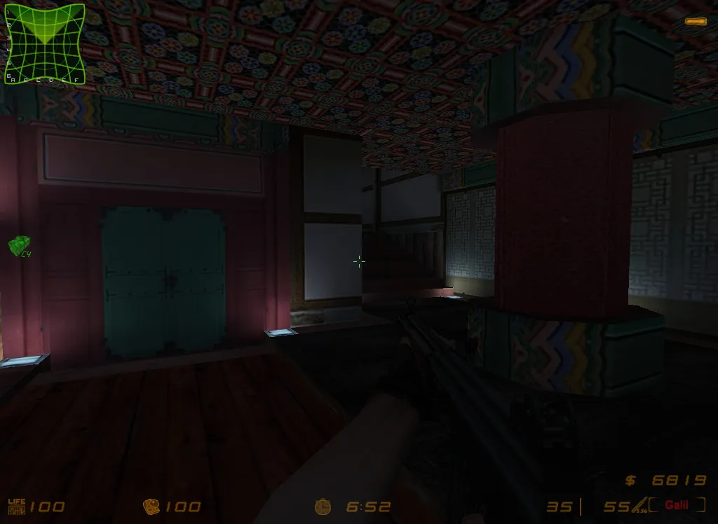 Скачать Карта de_korea для CS 1.6: Тактический геймплей и баланс сторон - Скриншот
