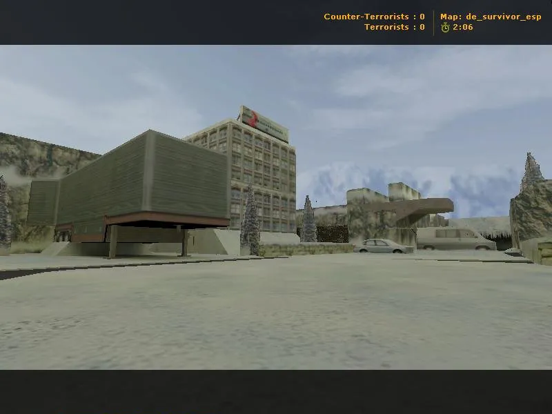 Скачать Карта de_survivor_esp для CS 1.6 - Тактические возможности и оптимизация - Скриншот