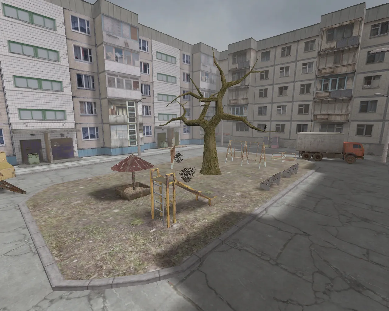 Скачать Карта de_pripyat для CS 1.6 - Особенности и тактика игры - Скриншот