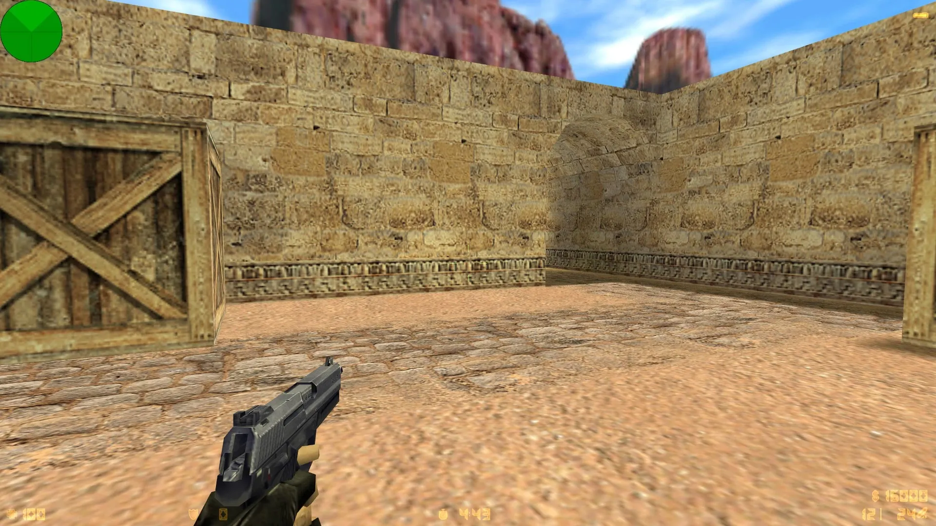 Скачать Карта de_sand_v2 для CS 1.6 - Скачать и Играть - Скриншот
