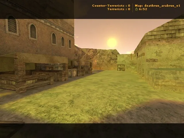 deathrun_arabrun_v1 для CS 1.6: карта deathrun, ловушки, точки для терроров и CT — скриншот 4
