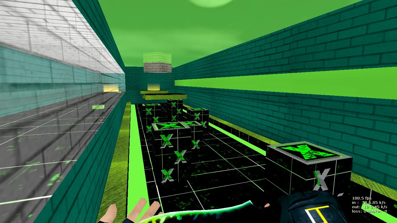 Скачать deathrun_nothing для CS 1.6: карта Deathrun, точки, раунды и настройка под 4554/8610 - Скриншот