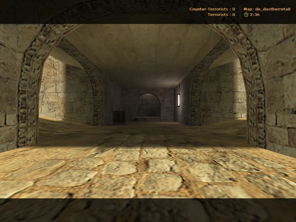 Скачать Карта de_dust_battle для CS 1.6: баланс сторон, точки под клатчи, .nav для ботов и оптимизация - Скриншот
