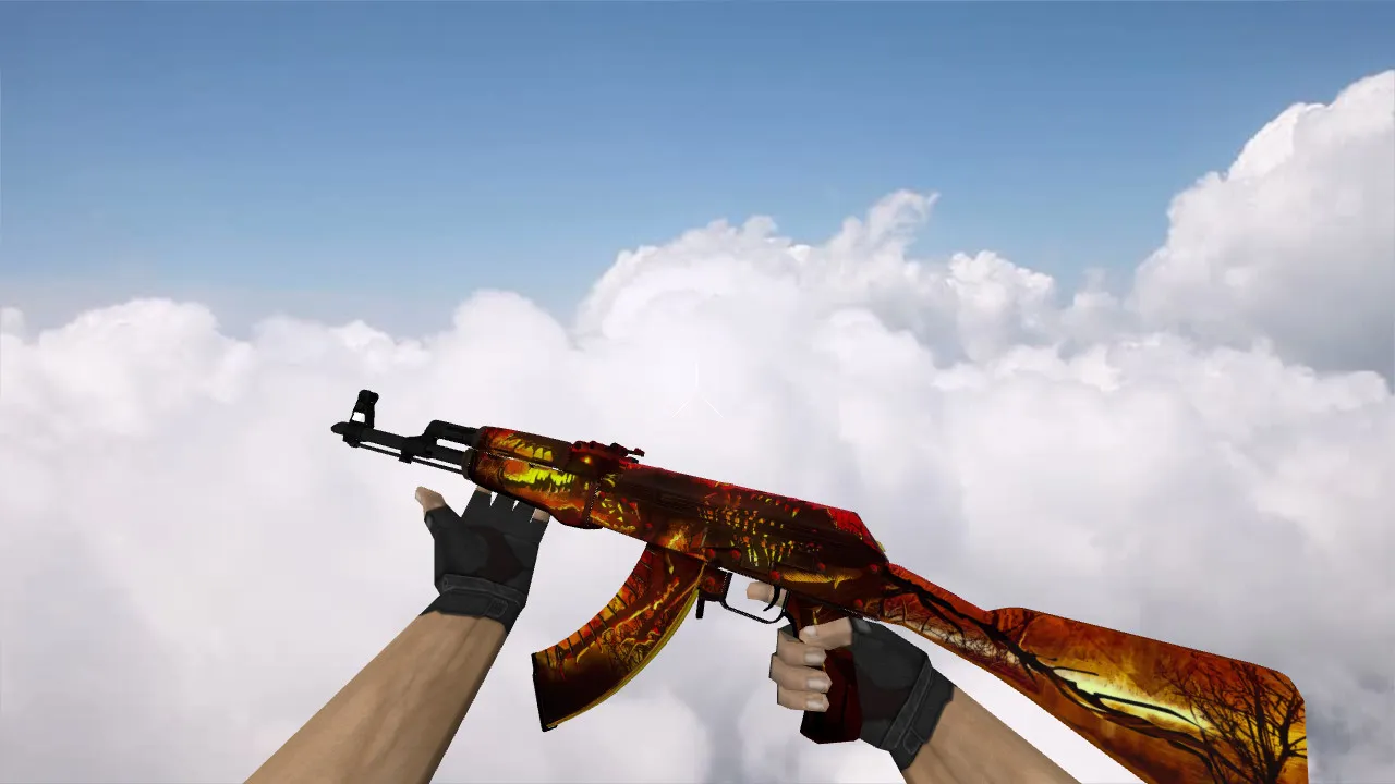 Скачать Модель AK-47 Lycanthrope для CS 1.6 - Качество и Тактика - Скриншот