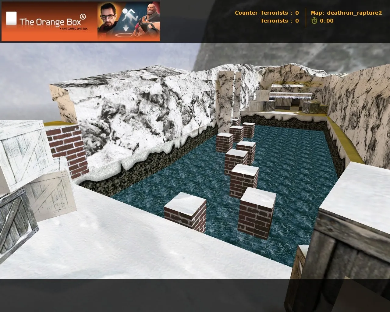 Скачать Карты Deathrun для CS 1.6: deathrun_rapture2 — точки, .nav, wpoly/epoly и настройка входа - Скриншот