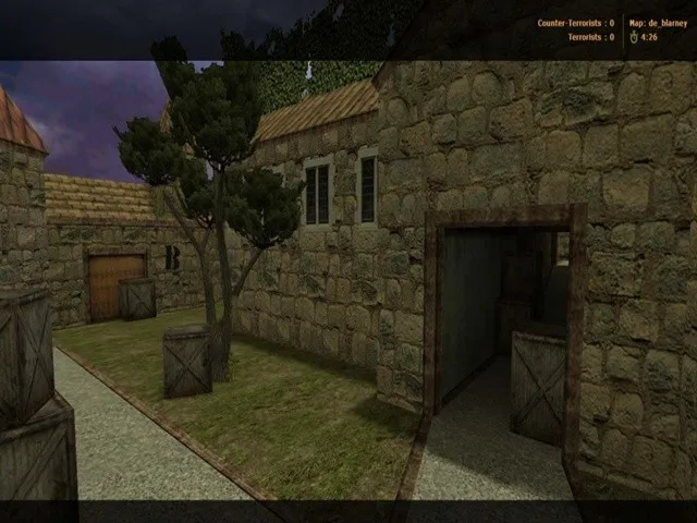 Карта de_blarney для CS 1.6: тактика за CT/T, точки, .nav, оптимизация и запуск — скриншот 1