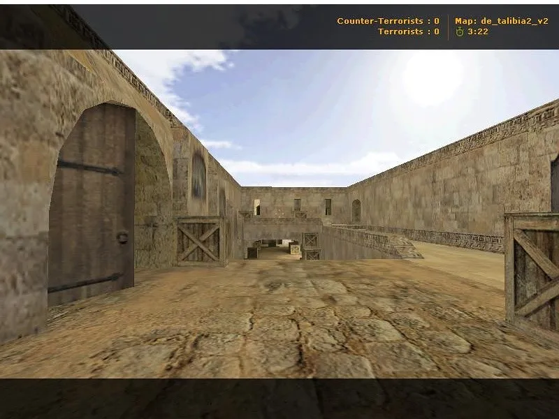 Скачать Карта de_talibia2_v2 для CS 1.6 | Тактики и детали - Скриншот