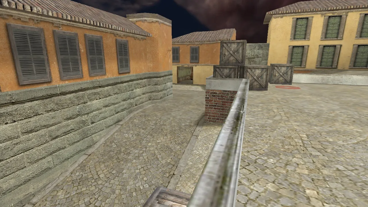 Скачать de_esl_villaggio_b1 карта CS 1.6: тактика за CT/T, точки, .nav и оптимизация wpoly/epoly - Скриншот