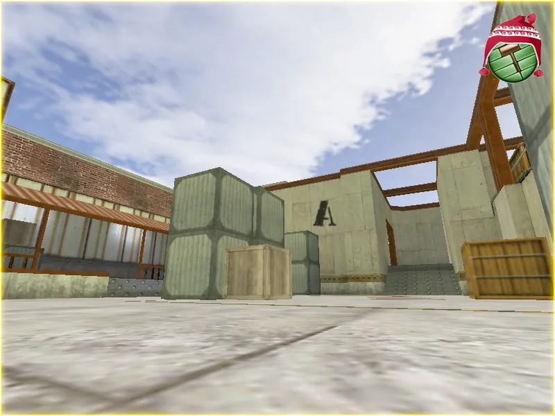 Скачать Карта de_hyperzone для Counter-Strike 1.6: Тактика и Баланс - Скриншот