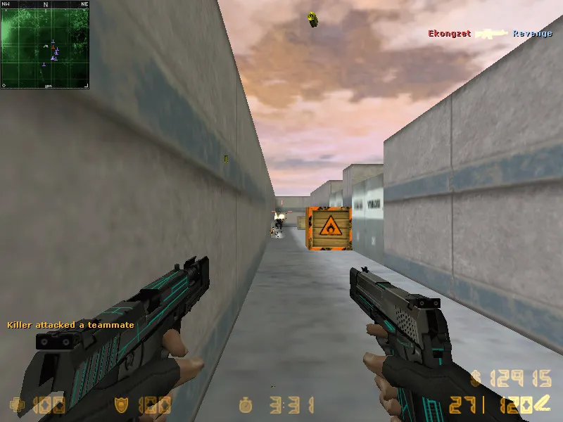 Скачать de_battleground карта для CS 1.6: спавны, тактика CT/T и .nav для ботов - Скриншот