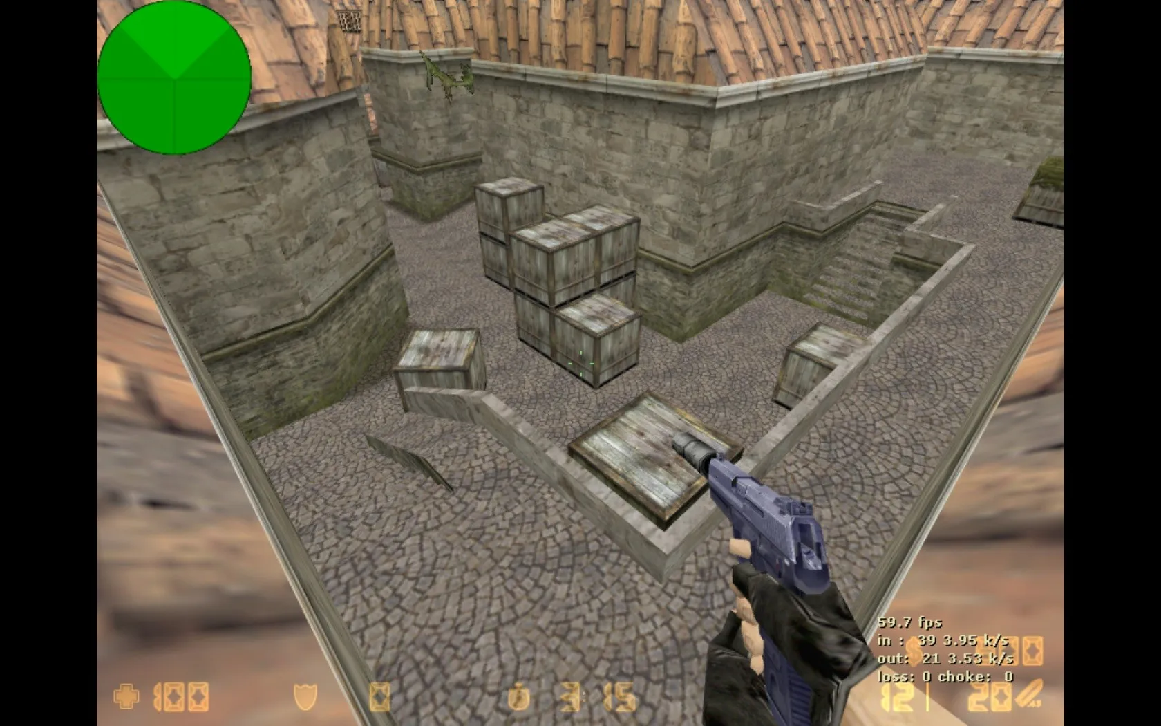 Скачать de_clanfal1 для CS 1.6: карта, точки, баланс сторон, .nav и оптимизация для сервера - Скриншот
