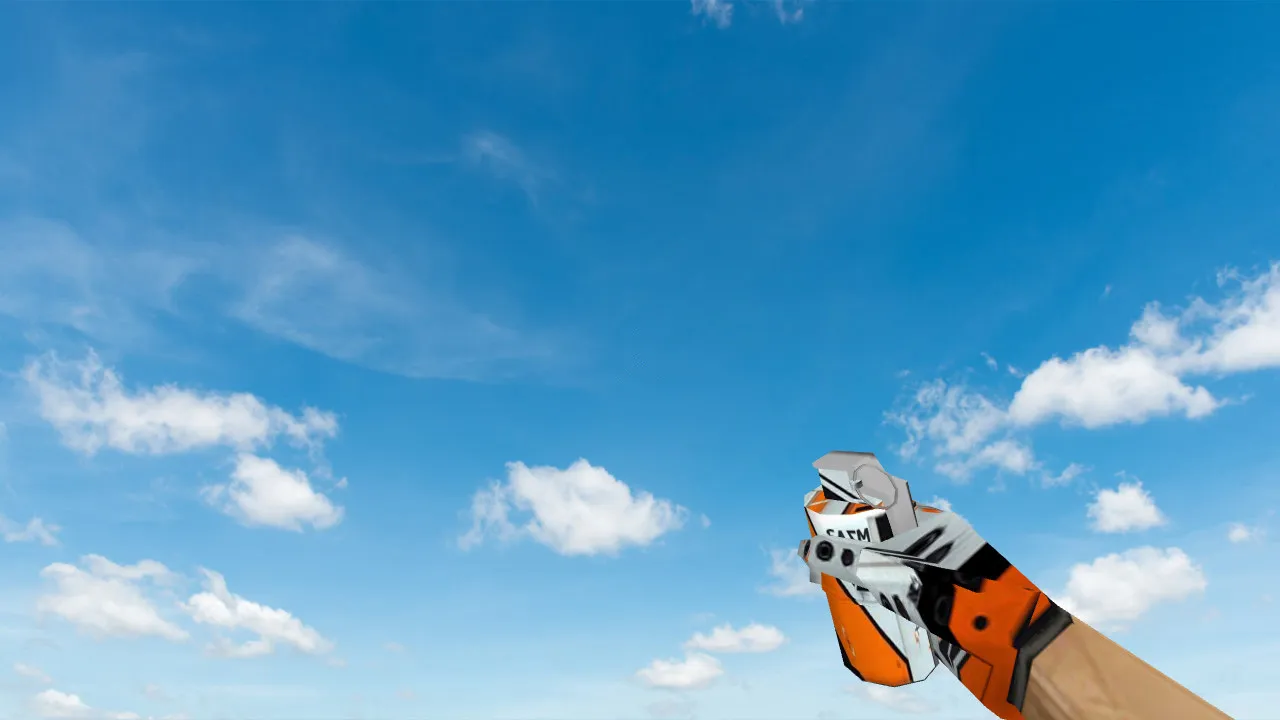 Скачать Модель «Asiimov Grenade Pack» для CS 1.6: v_, p_, w_ гранаты, звуки, анимация осмотра и текстуры - Скриншот
