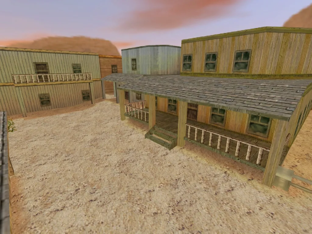 Карта de_wanted для CS 1.6: Тактика и особенности — скриншот 13