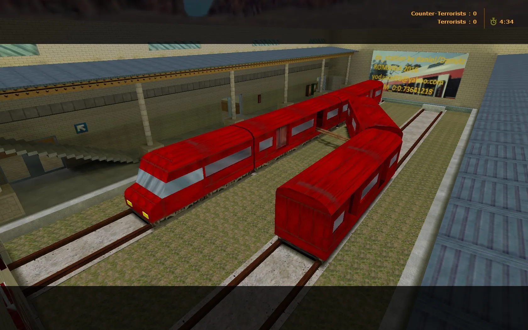 Скачать Карта de_station для CS 1.6 - Погружение в Тактику - Скриншот