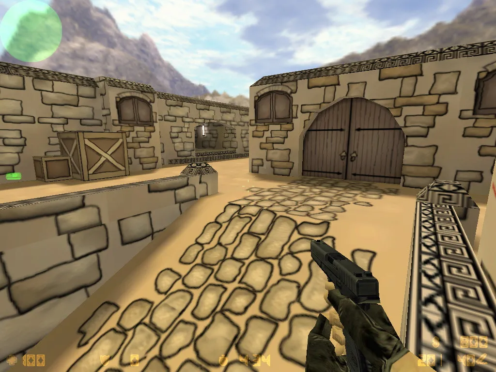 Скачать Карта «de_nodust» для CS 1.6 - Оптимизация и тактика - Скриншот