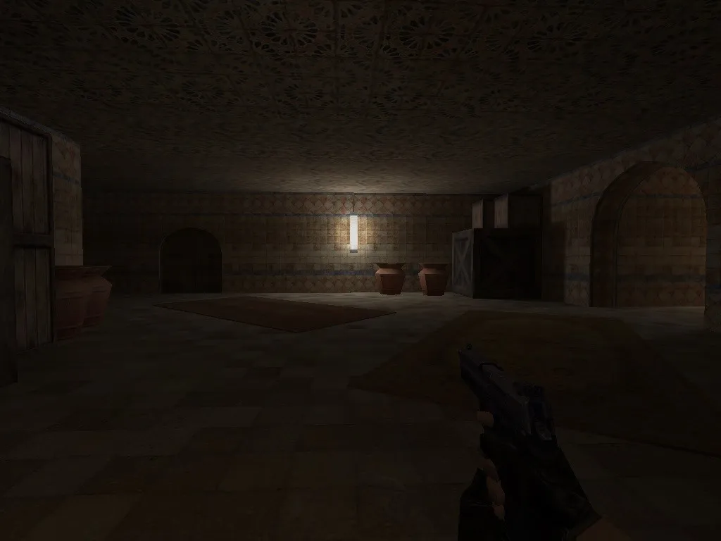 Скачать de_dust_laskurid для CS 1.6: инфа по карте, точкам, раскиду гранат и настройке ботов - Скриншот