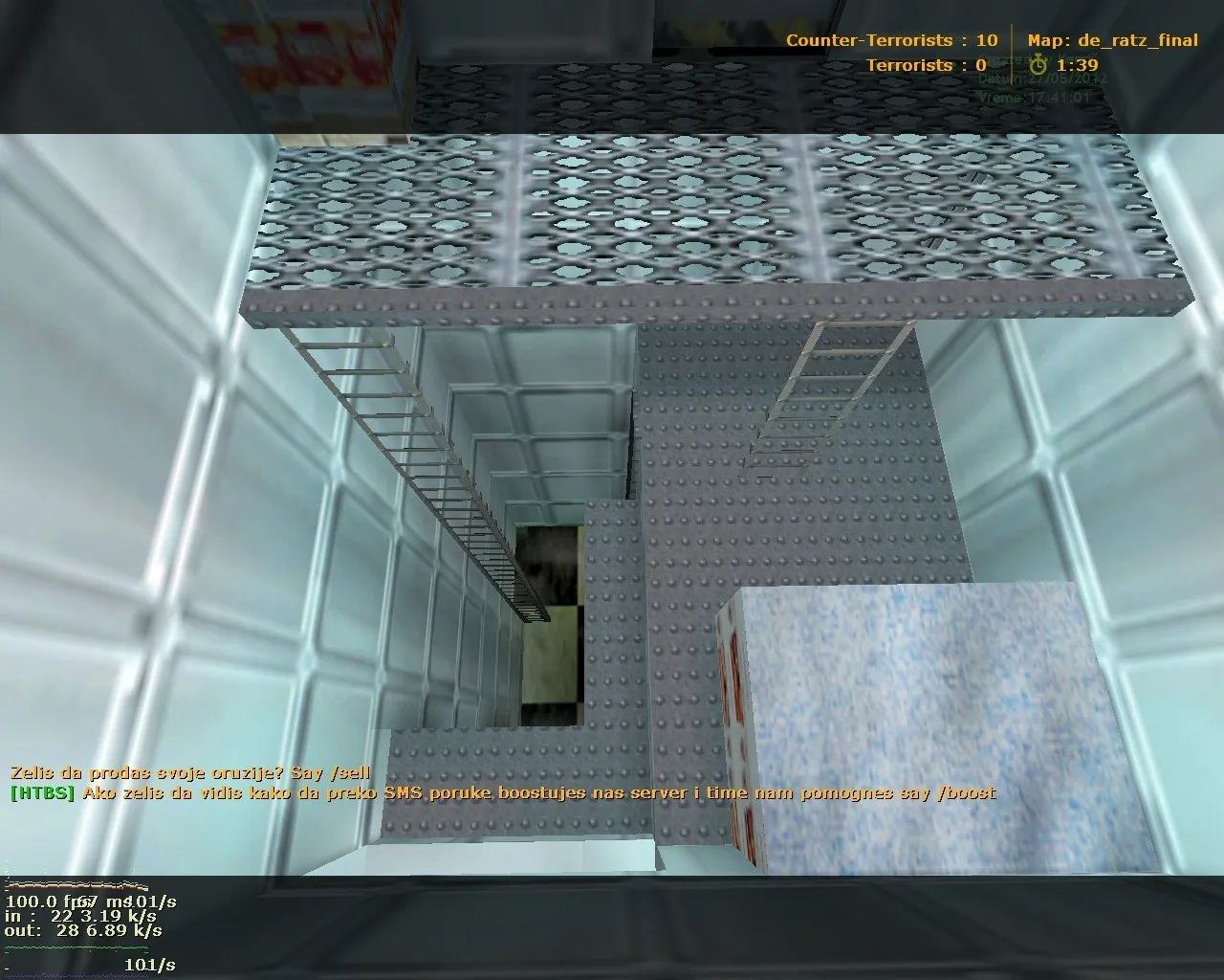 Карта de_ratz_final для CS 1.6: подробное руководство и особенности — скриншот 4