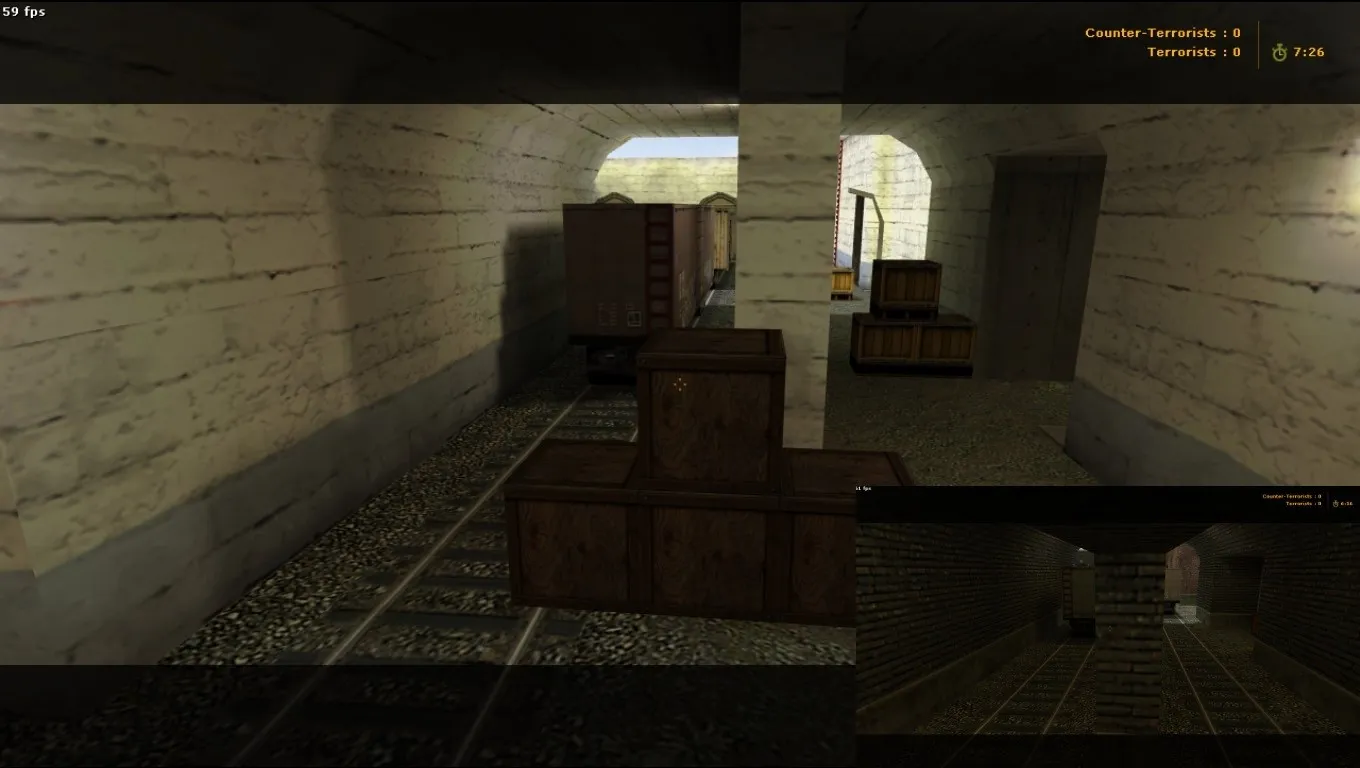 Карта de_train_sl для CS 1.6 - Оптимизация и тактика — скриншот 9