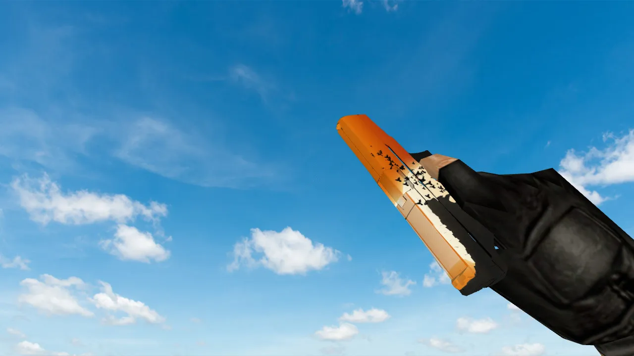 Скачать Модель «Glock Savanna» для CS 1.6 - Качественные текстуры и анимация - Скриншот