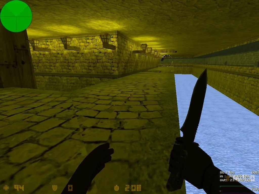 Скачать deathrun_gotoarmy для CS 1.6: карта deathrun, ловушки, баланс терр/контр, .nav и оптимизация под FPS - Скриншот